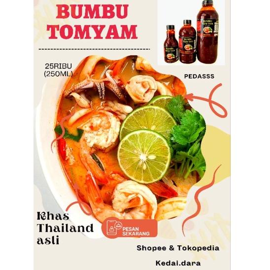 

{Original} Foh24 Bumbu Pasta Tomyam Tomyum Suki ramen HALAL resep asli Thailand Packing aman tidak bayar tambahan !.