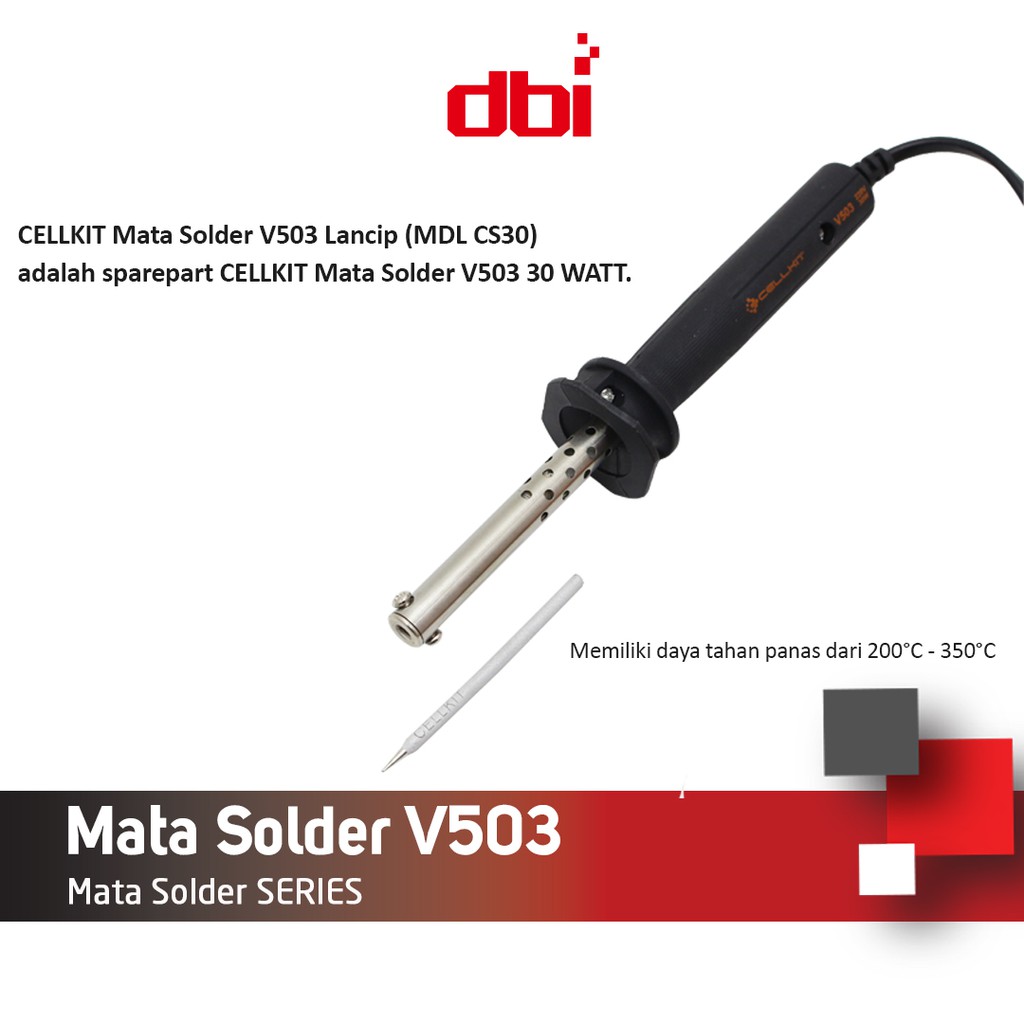 Mata Solder V503 Lancip CELLKIT