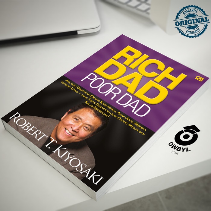 Jual BUKU RICH DAD POOR DAD . ROBERT T KIYOSAKI (ORIGINAL BEST SELLER ...