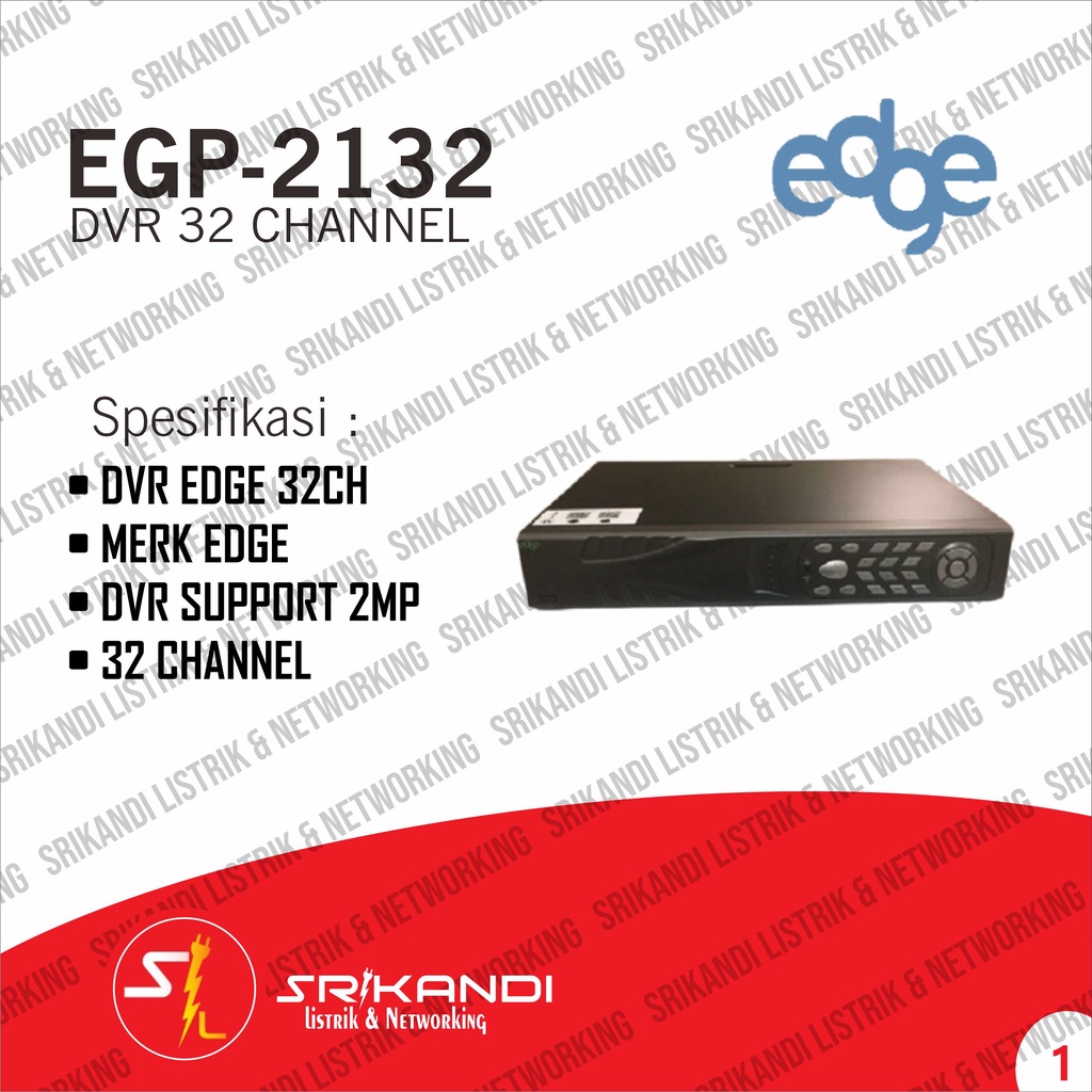 DVR EDGE 32 CHANNEL EGP-2132