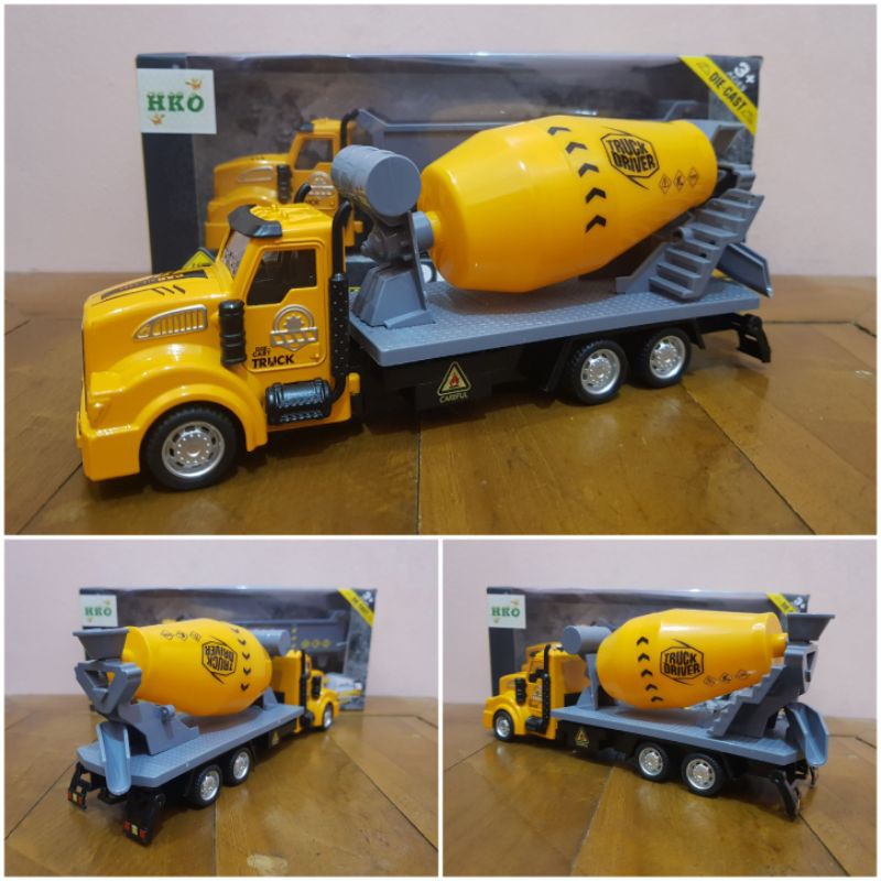 Diecast Mobil Dump Truk - Diecast Mobil Truk Molen - Diecast Mobil Konstruksi