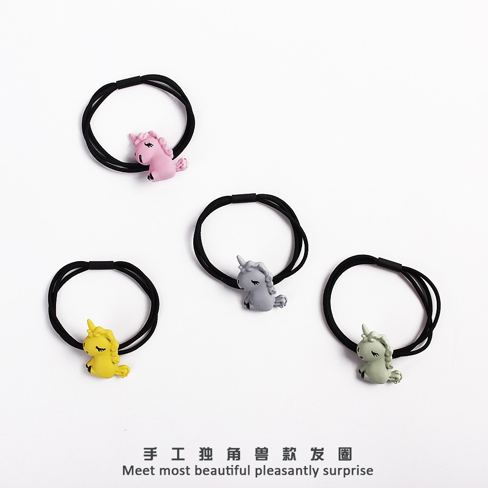  Ikat  Rambut  Karet Model Unicorn  Simpel Gaya Jepang Untuk 