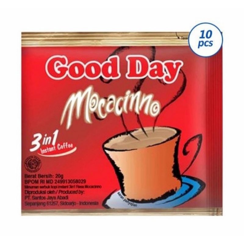 

Kopi Good Day Mocacinno 1 renceng isi 10 murah