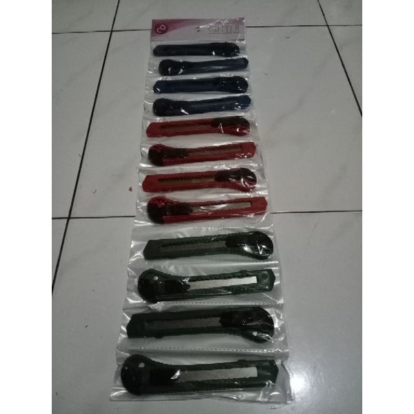 Cutter besar genesys murah (12pcs)