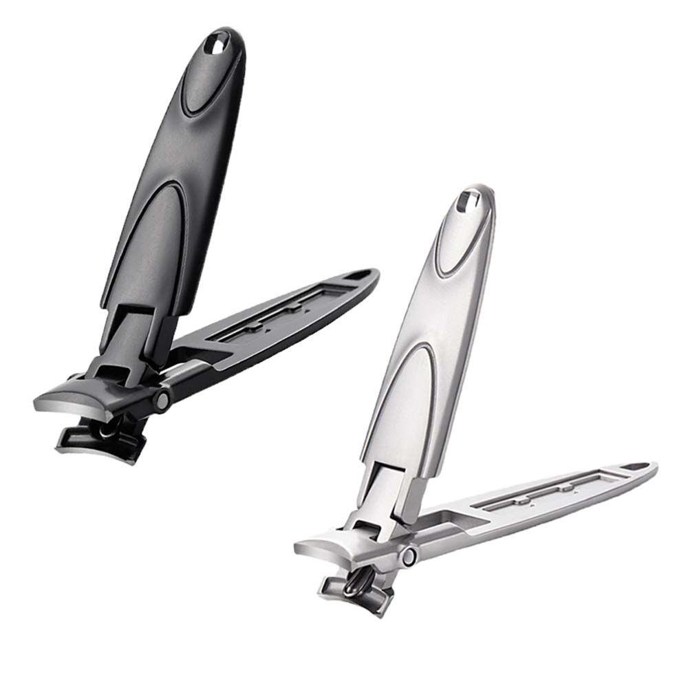 Agustina Gunting Kuku Tanpa Cipratan Stainless Steel Alat Manicure Tajam Pedicure Plier Golden Cicada Bentuk Pemangkas Kuku Jari