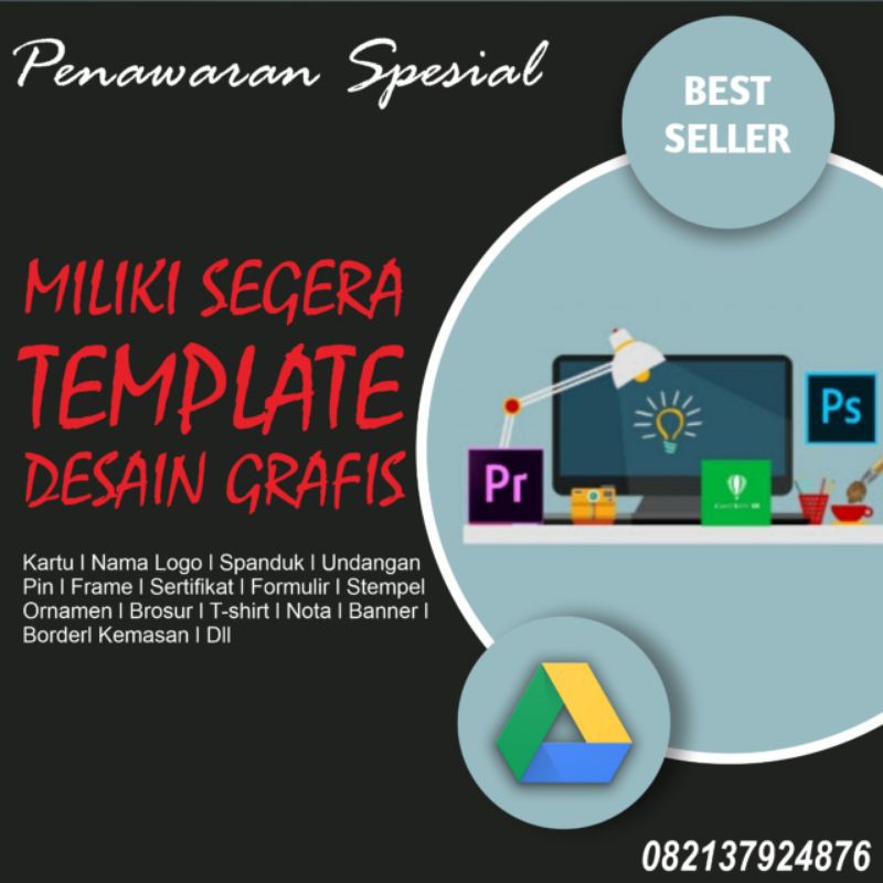 

Template Desain Grafis Keren Siap Edit