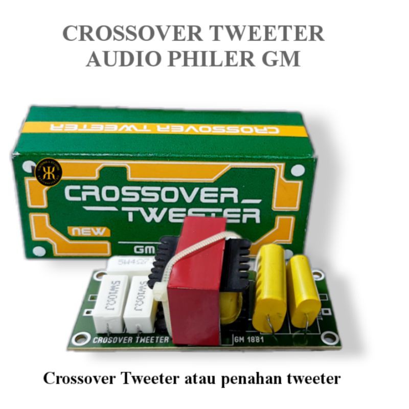CROSSOVER TWEETER AUDIO PHILER GM