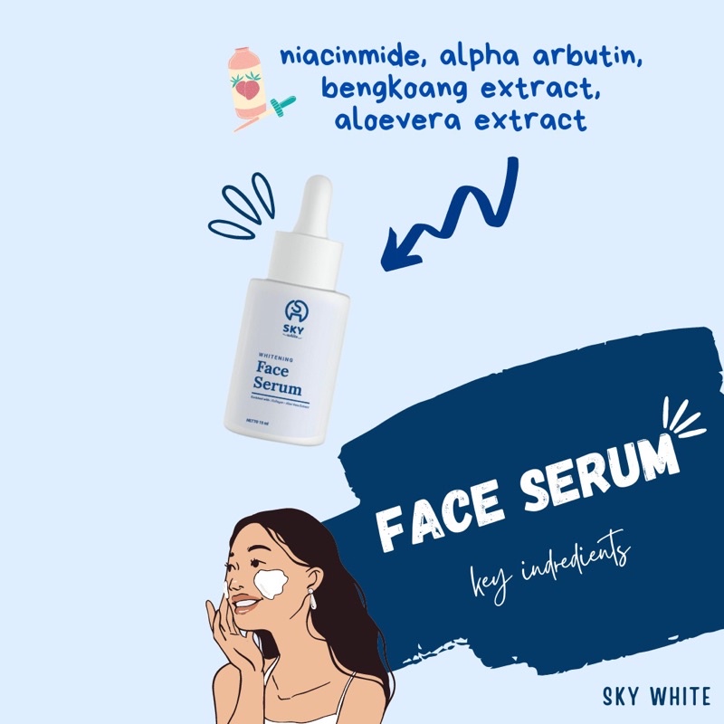 ( BPOM ) SERUM SKYWHITE ORIGINAL