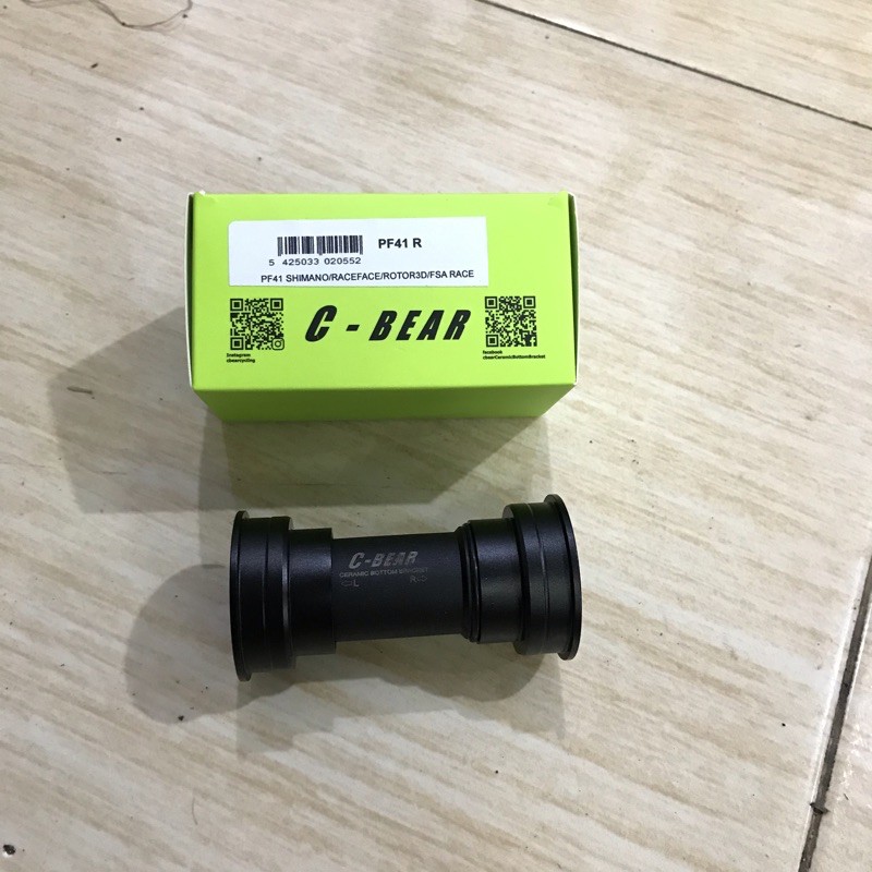 C-BEAR Bottom Bracket PF41R BB86 BB92 to shimano axle 24 ceramic