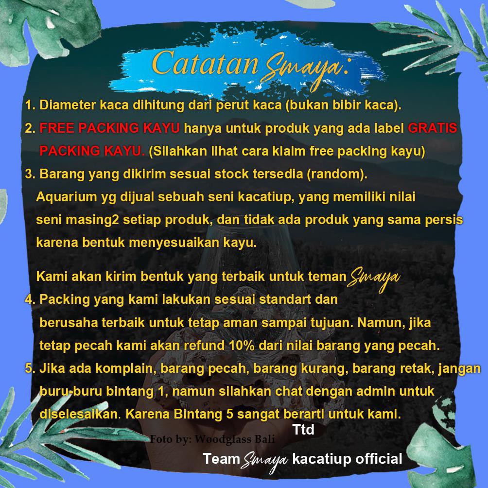 Diskon Aquarium Akuarium Mini Ikan Cupang Hias Akrilik Kaca Bulat Unik Kecil Dinding | Soliter Ikan