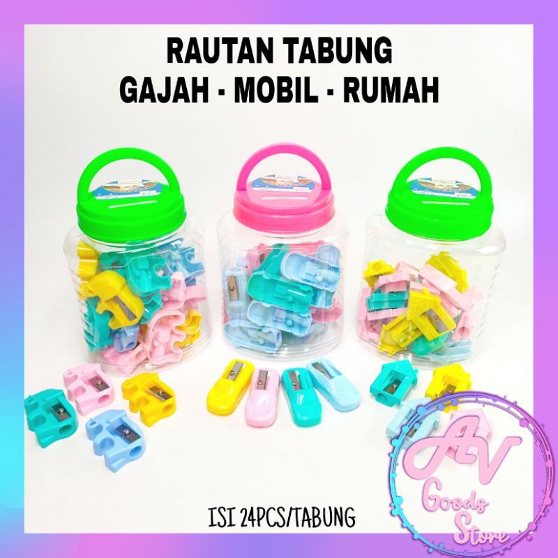 

rautan / rautan toples isi 24pcs / RAUTAN TABUNG FANCY EX-09 ISI 24PCS