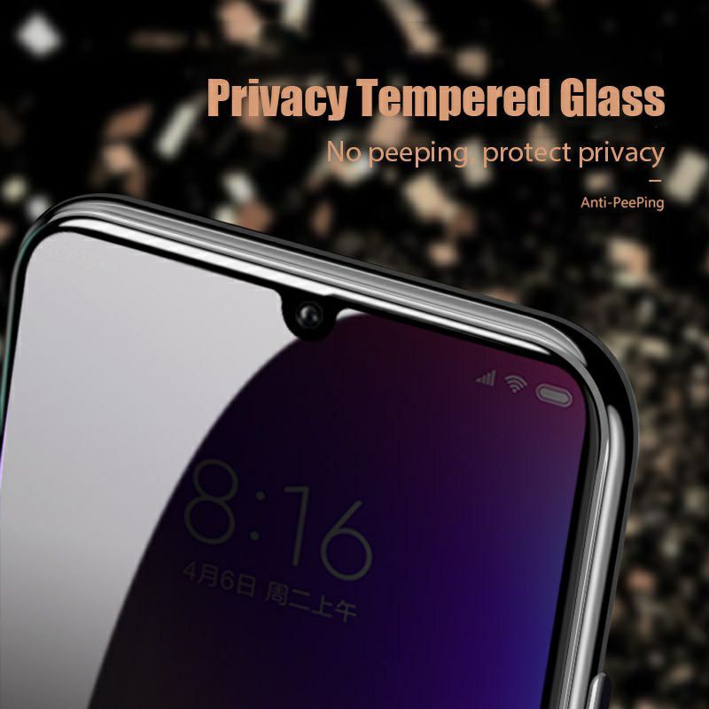 Tempered Glass Anti Spy Oppo A16(2021) Oppo A3s Realme X X Lite XT X2 X2 Pro