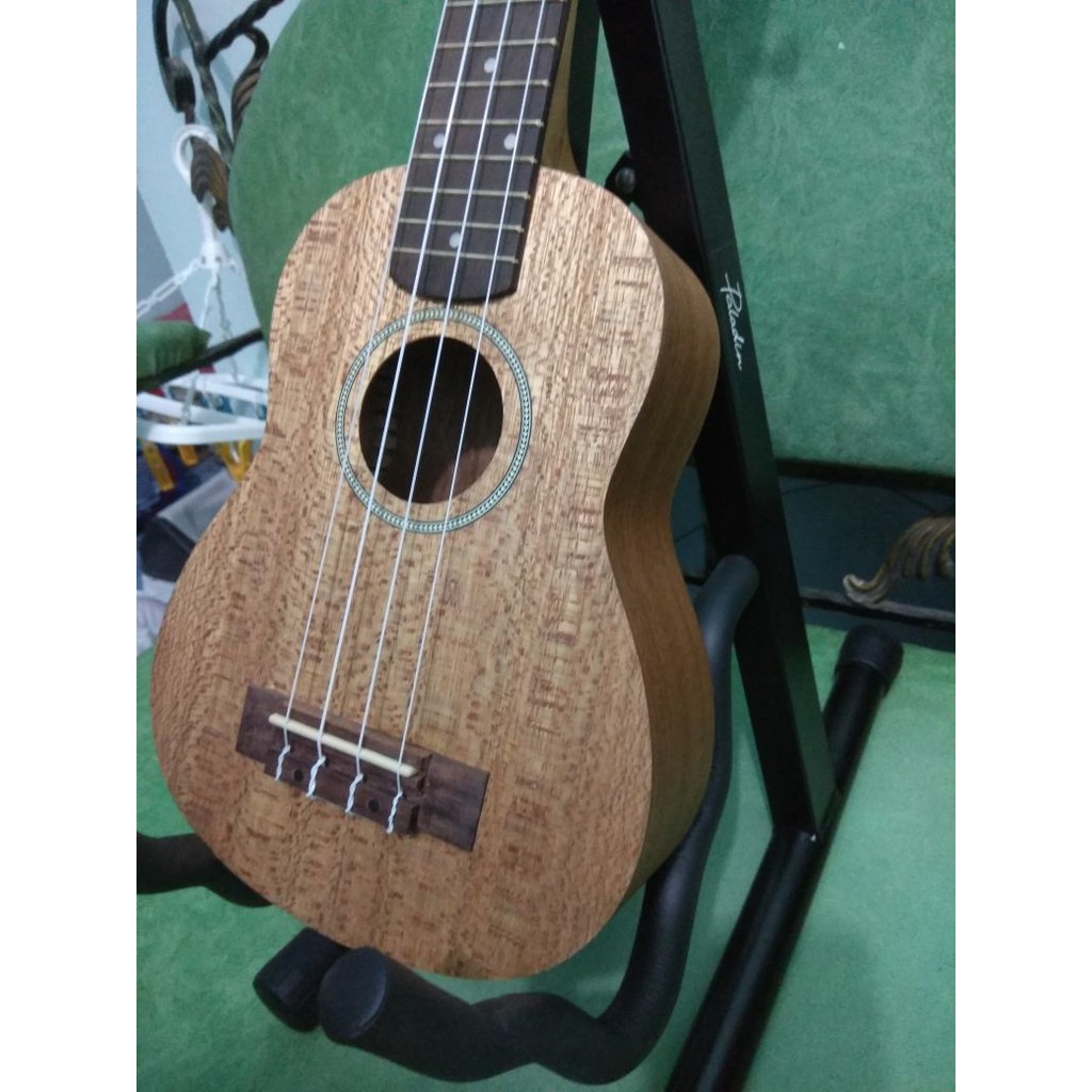 Ukulele Soprano Merk Shelby Original Tipe UK-21 NS Warna Natural Bonus Tas Senar Pick Murah Jakarta