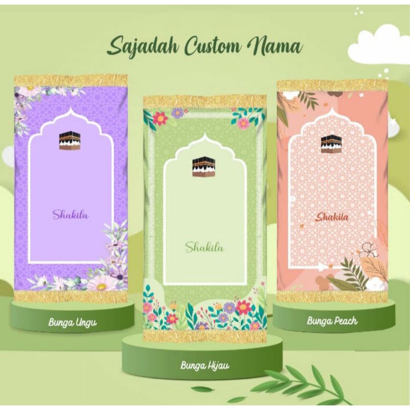 Sajadah Anak Custom New Motif-4