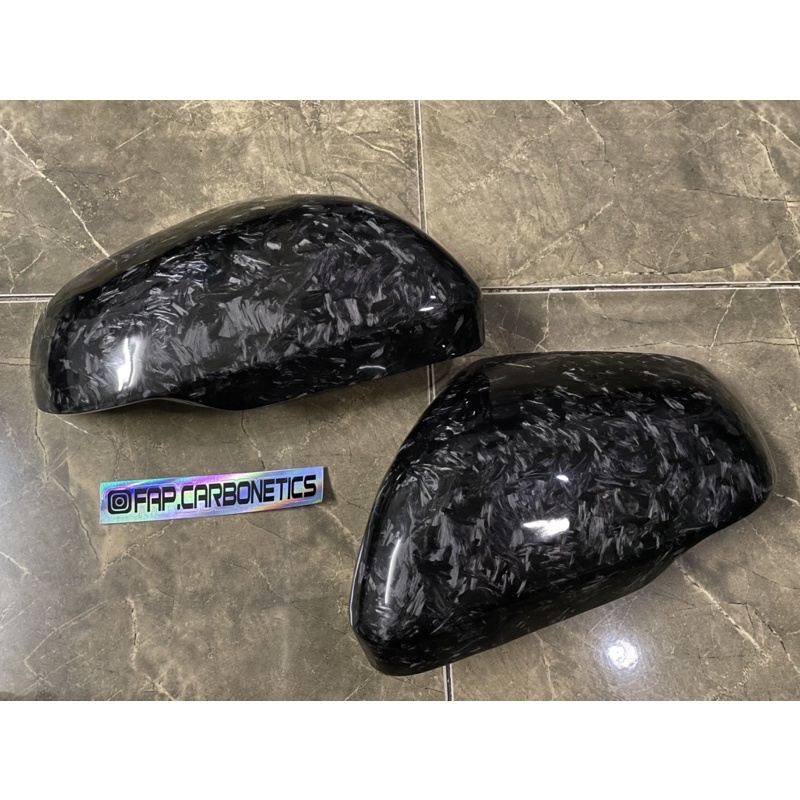 Cover tempel spion hrv carbon kevlar/carbon fiber