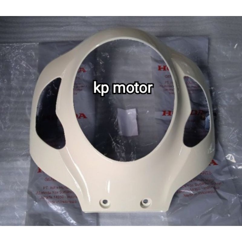 Panel depan cover lampu depan cover front scoopy 2021 ori