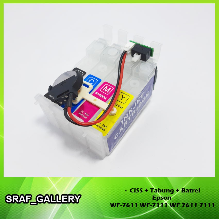 CISS Epson WF-7611 WF-7111 WF 7611 7111 T188 Auto Reset