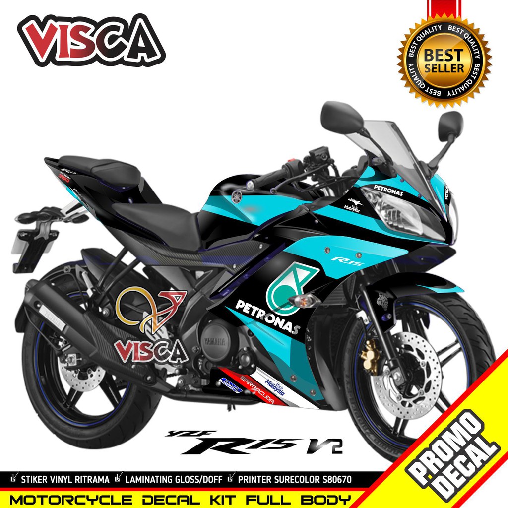 Decal R15 V2 Stiker Motor R15 Old Petronas