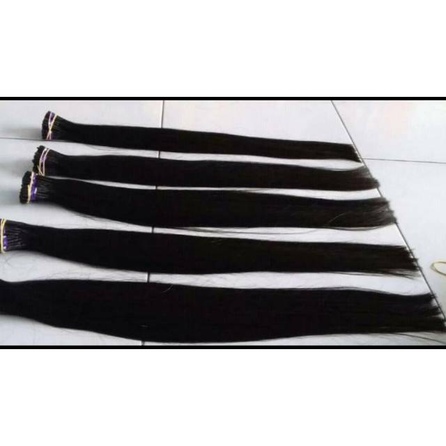 HAIR EXTENSION 100% RAMBUT ASLI 60CM SUPER Ready