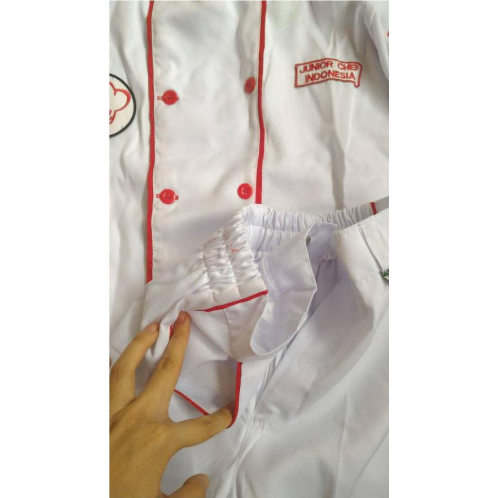 Baju Koki Masterchef Junior Anak 3-12 tahun