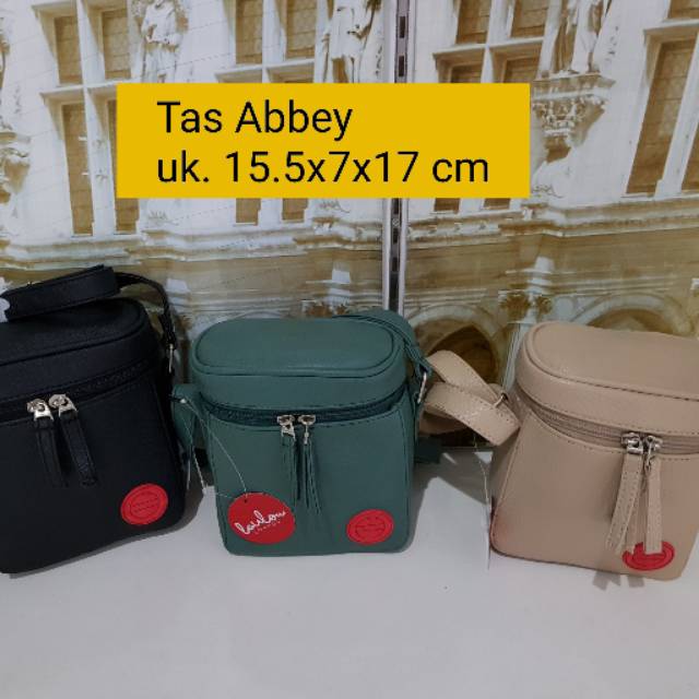 Promo Tas Abbey Loulou (Black,green,beige)