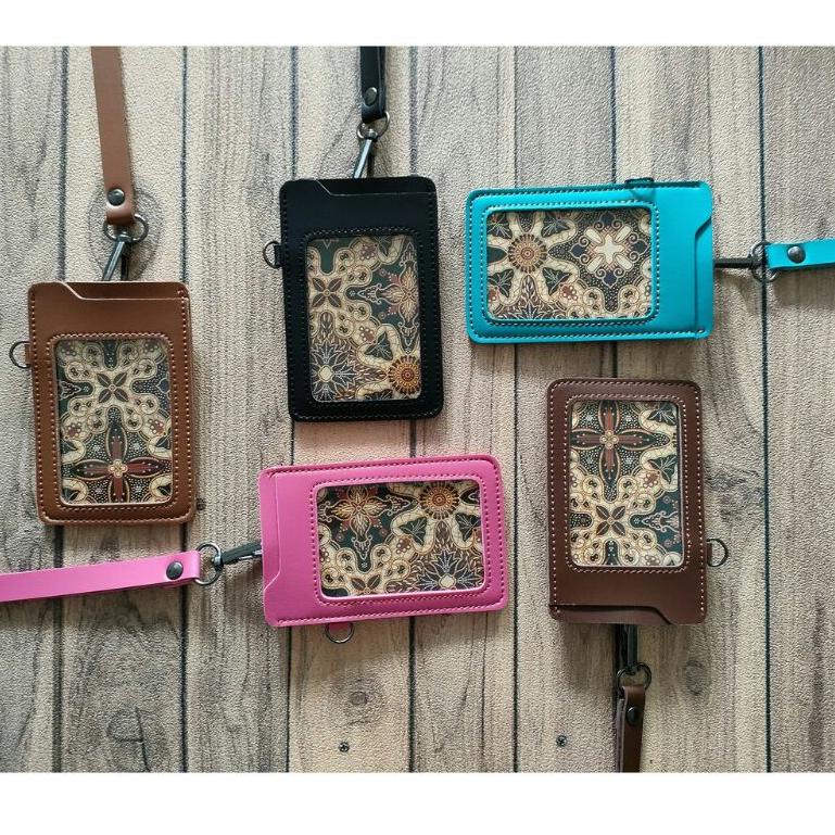 

⇺ Name Tag ID Card Kulit - 2 Slot NTS032 ㅜ