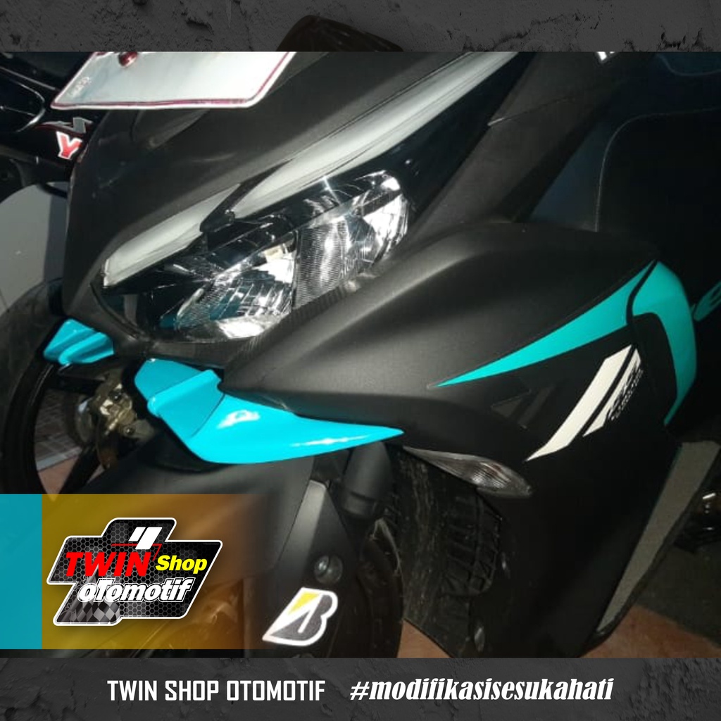 Winglet Aerox connected 2021, winglet aerox new 2021 Tosca