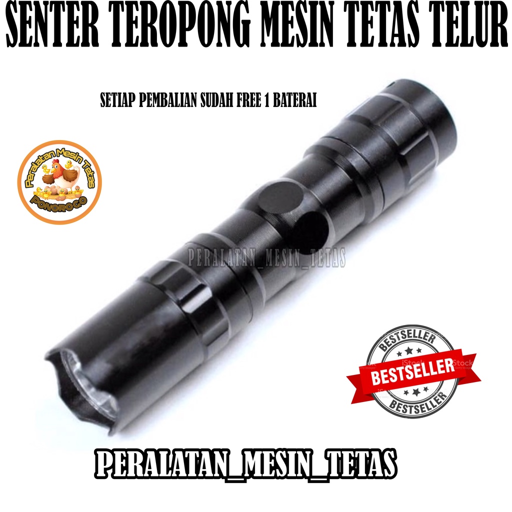 Senter Teropong Mesin Tetas Telur