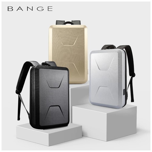 BG2839 Tas Bange Bag Slim Laptop 15.6 Hardcase USB C TSA Waterproof