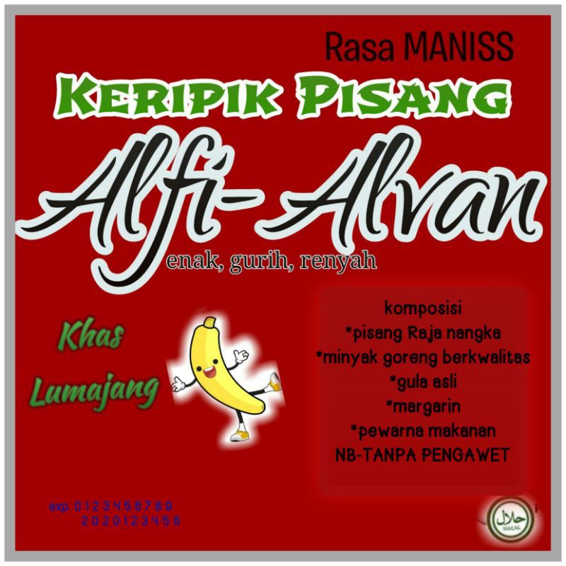 

Keripik Pisang Alfi-Alvan