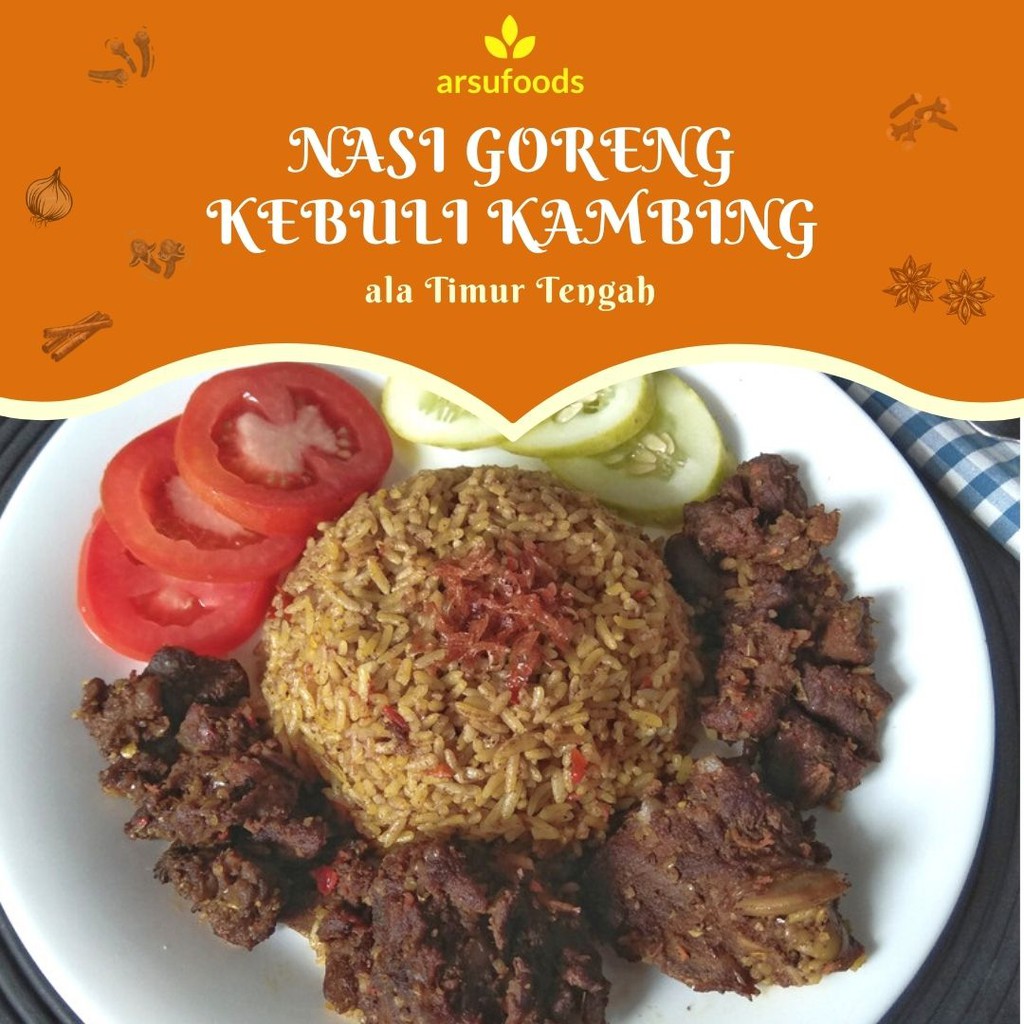 

Nasi Goreng Kebuli - Kambing