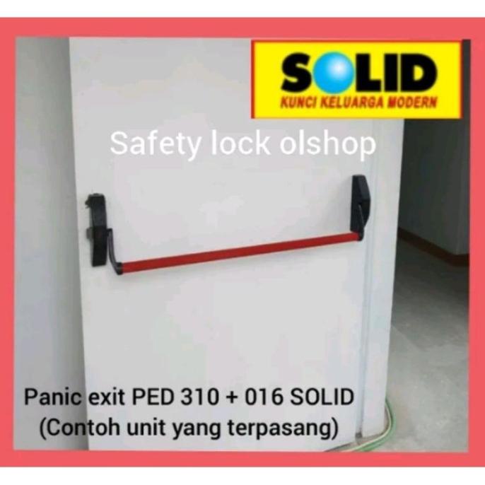 Ae30Z88 Panic Exit Panic Bar Ped 310 + 016 Solid