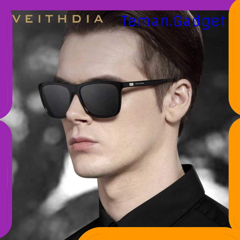 TG-EA026 VEITHDIA KACAMATA RETRO UV POLARIZED PHOTOCHROMIC SUNGLASSES - 6108