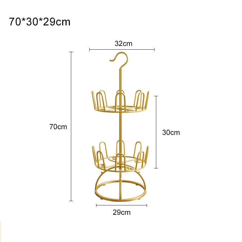 Mi.more Rak Sepatu 2 Lapisan/3 Lapisan Susun Gantungan Jemuran Sepatu Sandal Hanger Pengering Shoes Shoes Hanger