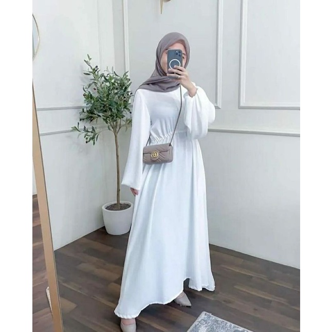 AVISA DRESS / DRESS MAXI POLOS PREMIUM / DRESS CRINKLE AIRFLOW PREMIUM