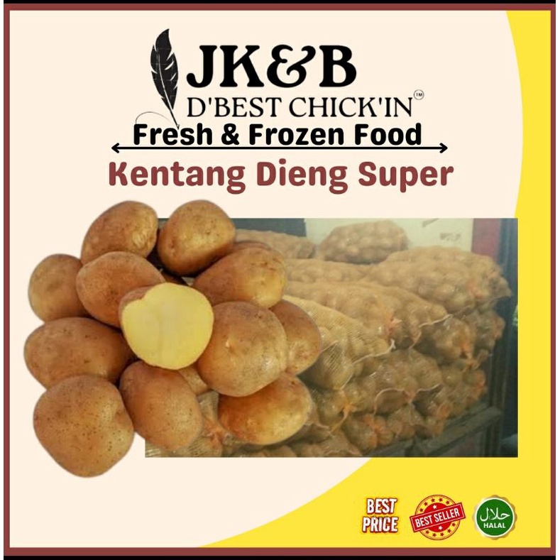

Kentang Dieng Super (Sortir) Sayuran Bandung JK&B