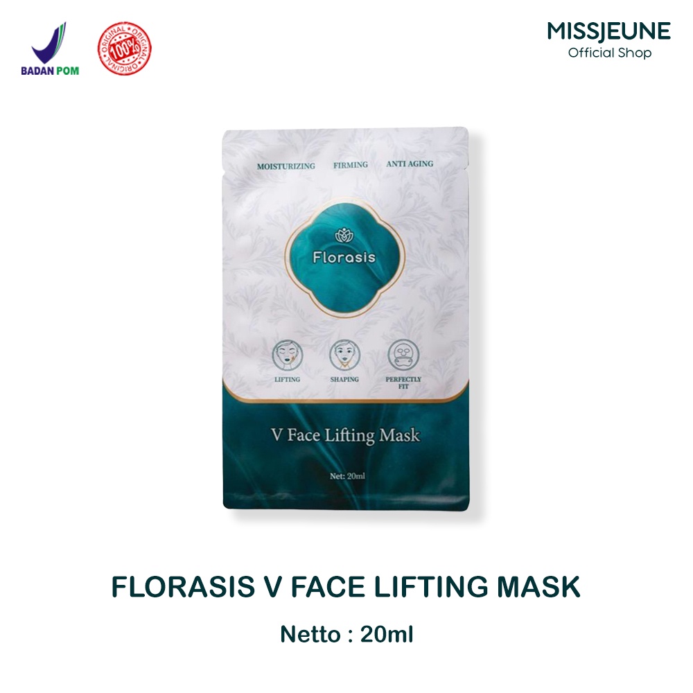 BPOM FLORASIS V Face Lift Lifting Mask Masker Wajah Kecantikan 20ml