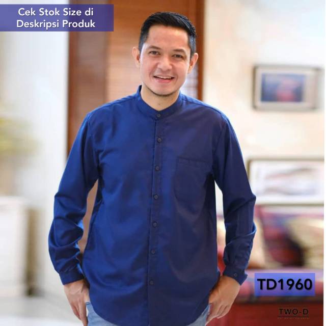 Kemeja Koko Lengan Panjang TWO-D Dhini Aminarti TD1960 Original