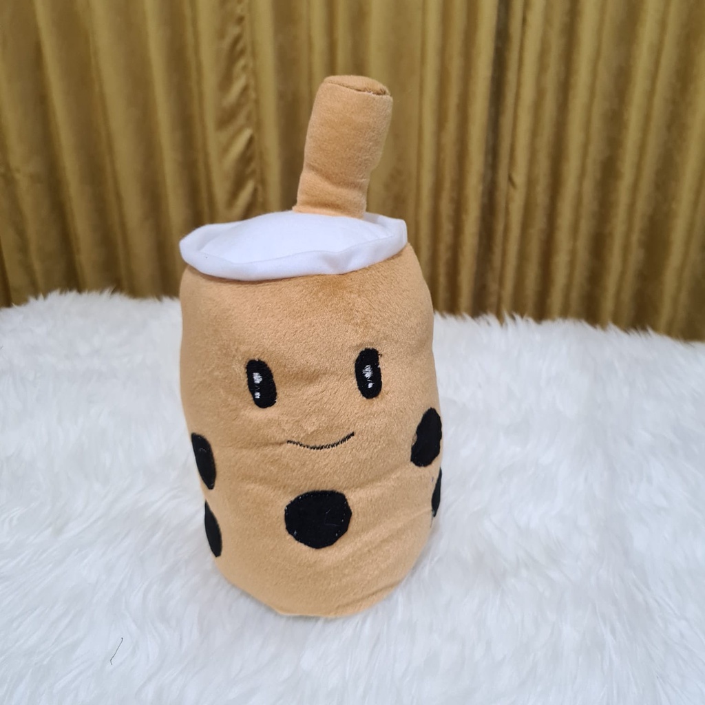 Boneka Boba Viral 35cm Boba Doll Minuman Boba Milk Tea