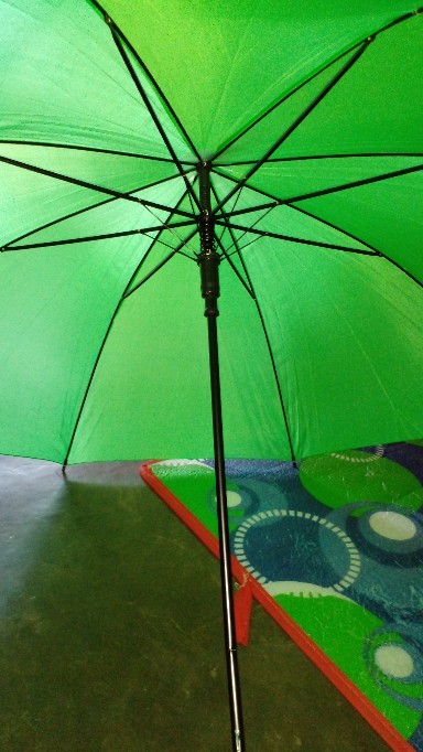 Payung Standar Gagang Lurus Luar Dalam Warna Polos Payung Panjang Tongkat Dekorasi Harga Grosir