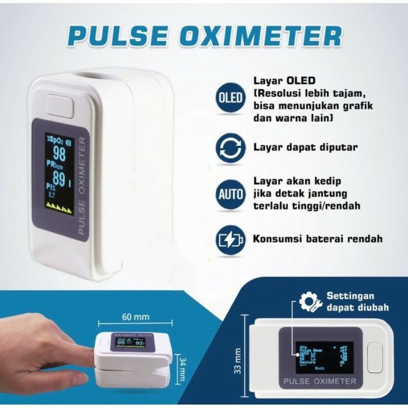 OXIMETER FINGERTRIP PULSE SO - 911 Original