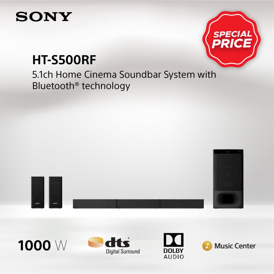 SONY Soundbar HT-S500RF Home Cinema