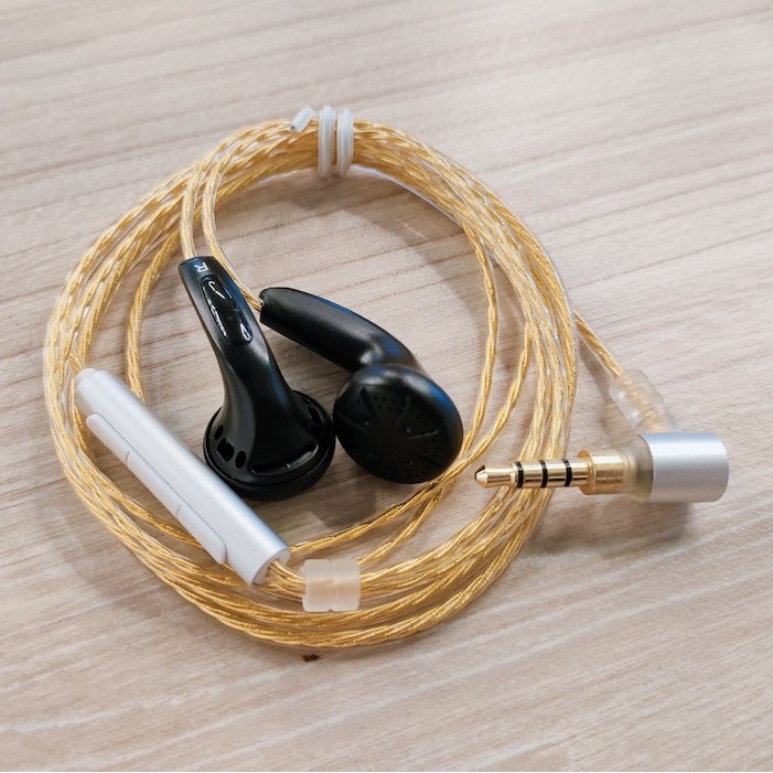 Custom Earphone SP2 High Resolution Headset With Mic Superior Sound