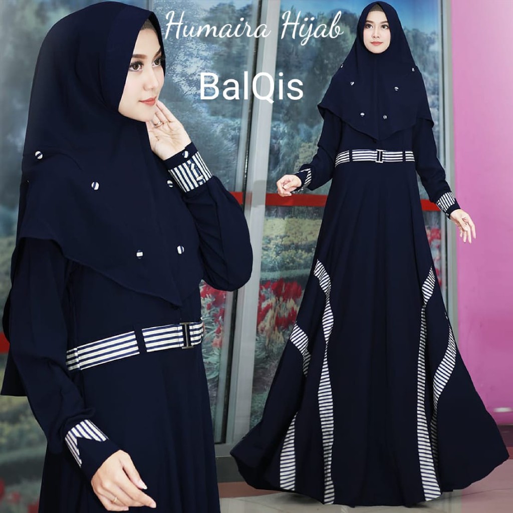 [Best Seller] Gamis Nibras NB 141 Promo Diskon 10% Ready Warna Hitam Navy Abu Tua Abu Muda dan Marun