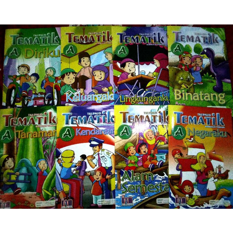 Buku Paket Tematik TK Islam A