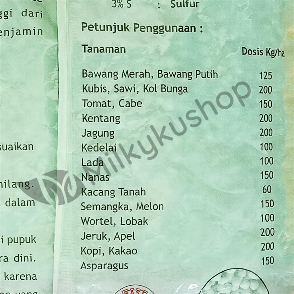 PUPUK ENTEC NPK 13 10 20 BERAT 1 KG KEMASAN PABRIK