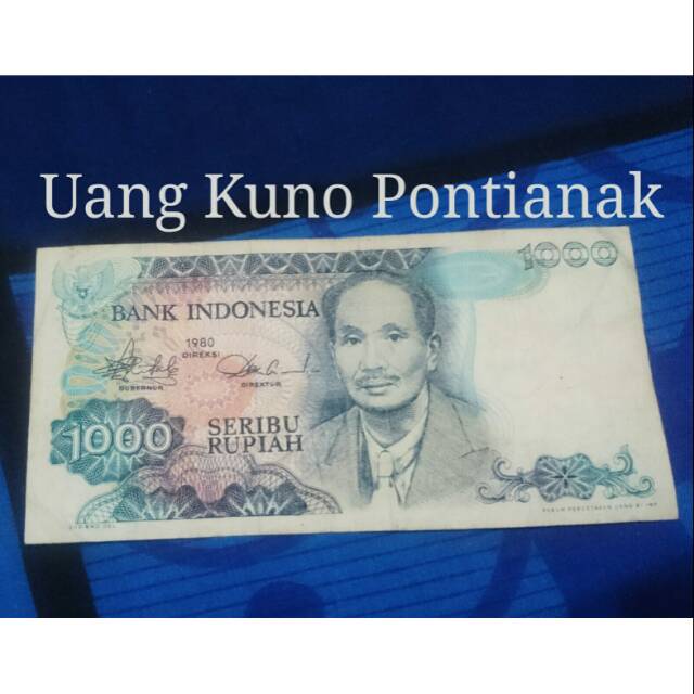Uang Kuno mahar 1000 rupiah sutomo