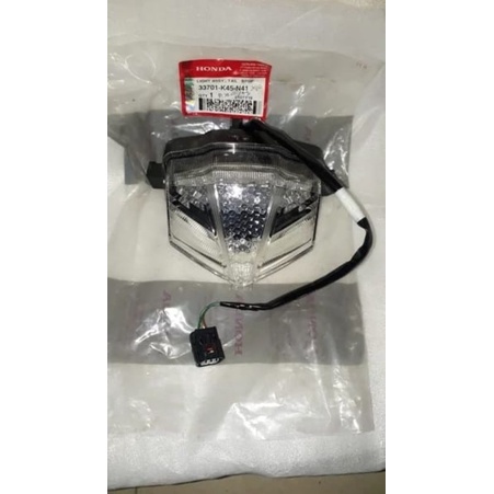 stop assy new cbr 150 led asli honda