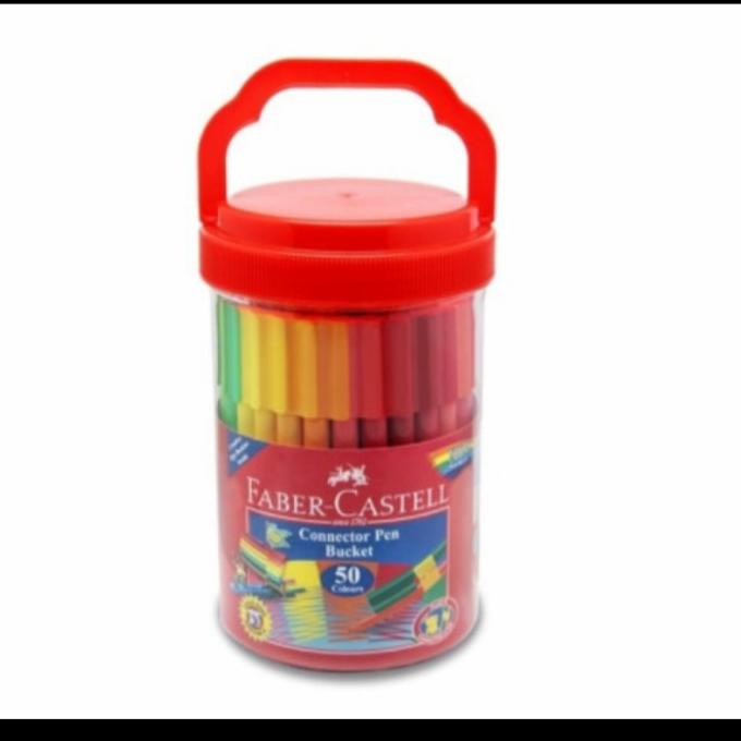 

(BISA COD) Faber-Castell Connector Pen 50 colour / spidol warna OBRAL Kode 1356