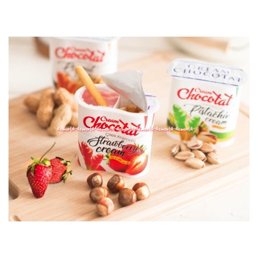 Dogtat Cream Chocotat 55gr Strawberry Cream Pistachio Cream Cilek Kremasi Biskuit Colek Rasa Stroberi Kacang Pistacio Stick Biscuit Kream Choco tat 55 gram Stik Biskuit